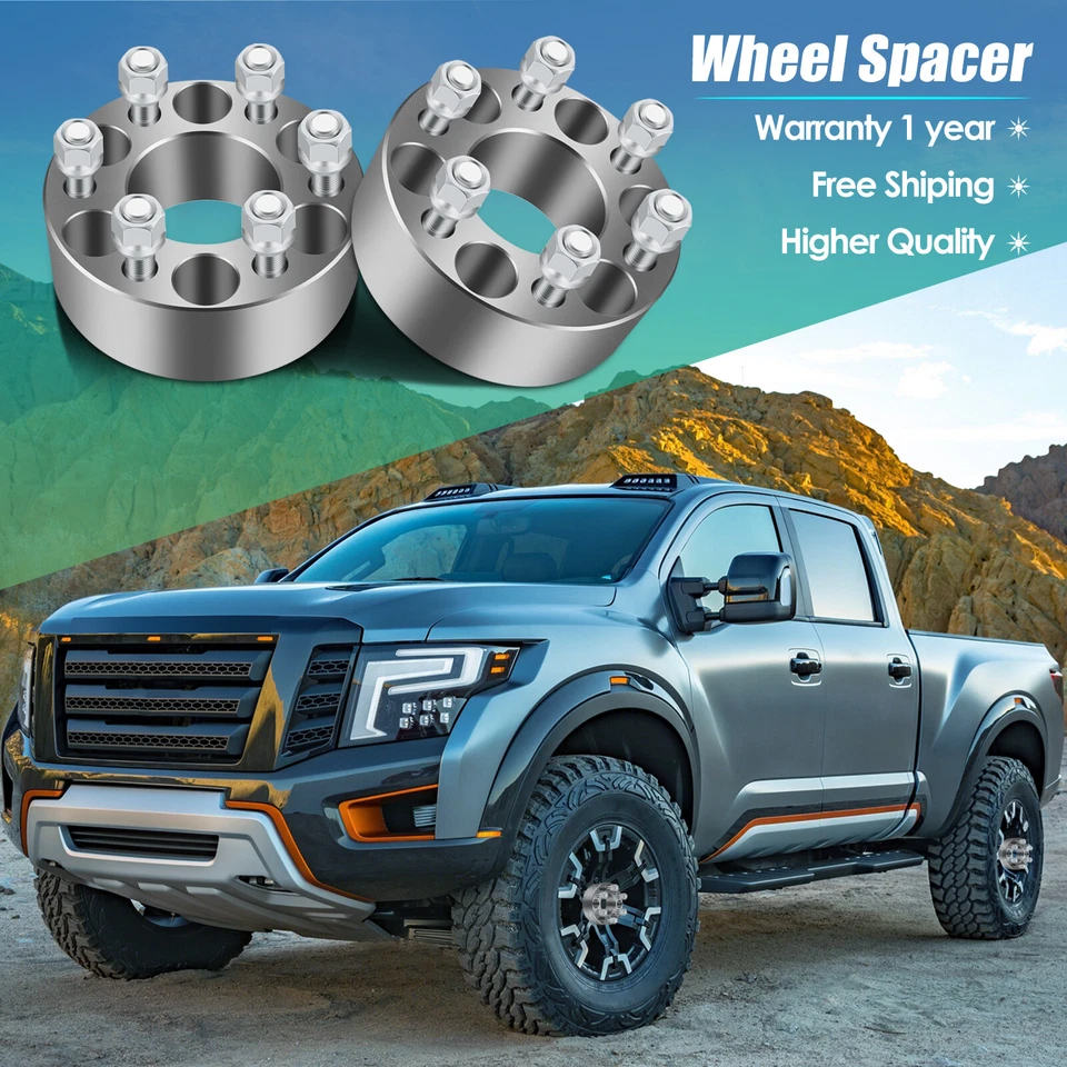 4 piezas espaciadores de rueda 2" 6x4,5 6x114,3 para Dodge Durango Dakota Viper 2001 2002 2003 Foto 2 de 4