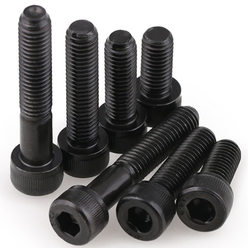 M22 - 2.5 Black 12.9 Grade Alloy Steel Allen Hex Socket Cap Head Screws Bolts - Picture 3 of 4