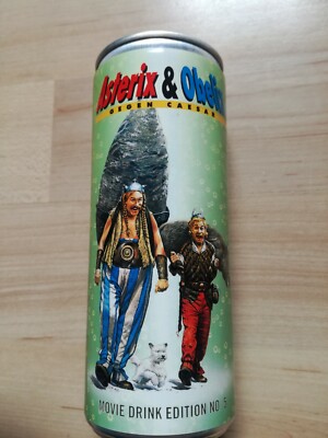 1 leere Energy drink Dose Asterix und & Obelix  Empty Caesar 250ml collector can