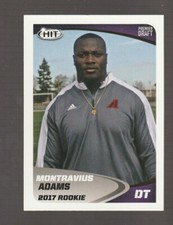 2017 SAGE HIt Premier Draft #68 Montravius Adams RC, Auburn Tigers star