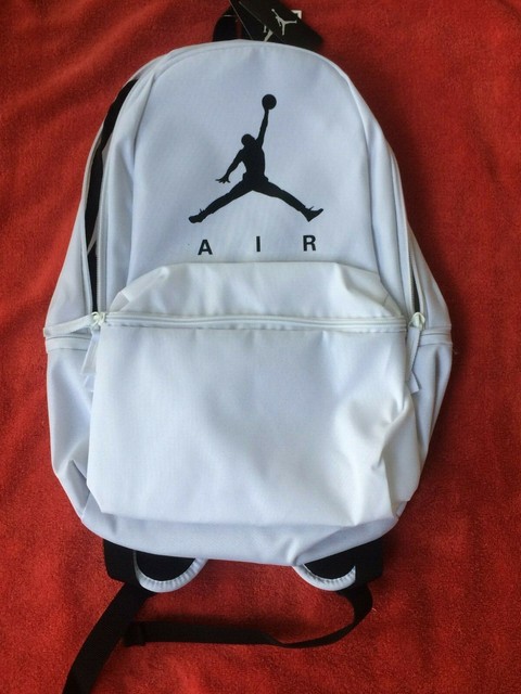 Jordan Air Jumpman backpack White NWT New | eBay