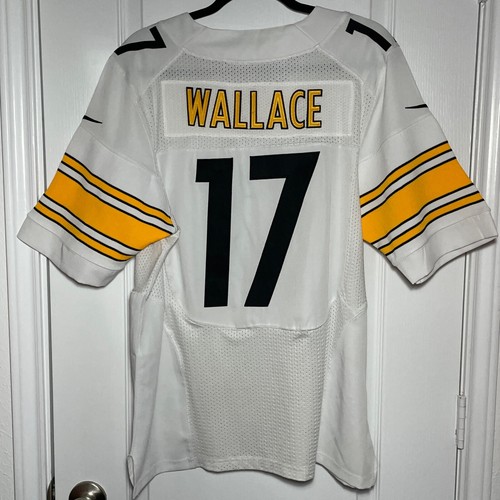 NFL Pittsburgh Steelers Nike Men's On Field Jersey #17 Mike Wallace SEWN SIZE 40 - Picture 5 of 12