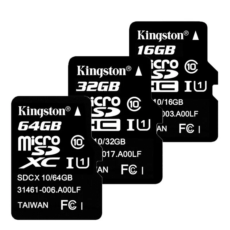 Kingston Class10 U1 32GB-512GB microSDHC/XC Flash Speicher TF Karte mit Adapter - Bild 3 von 4