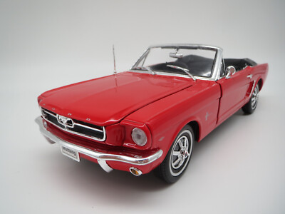 WELLY  Ford  Mustang  ''1964''  (rot)  1:18  ohne Verpackung !