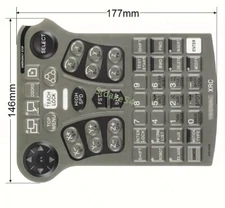 Membrane Keypad XKS-005E for YASKAWA XRC Teach Pendant JZNC-XPP02B JZNC-XPP04B