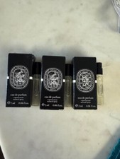 Diptyque 2 Fleur de Peau 1 Orpheon EDP Sample Spray .06oz, 2ml New in Box