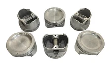 Silvolite Piston Set 1738.75MM; 97.25mm Bore -25.5cc Dish for Chevy 3.8L V6