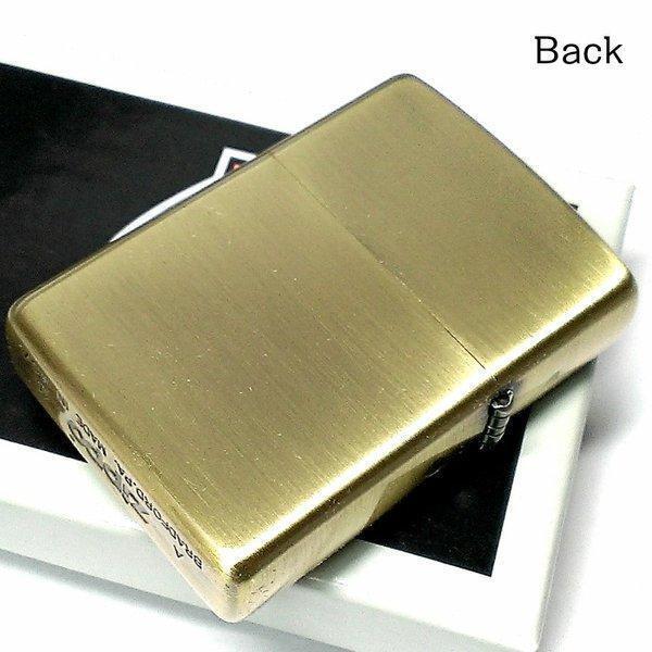 Zippo Lighter Harley Davidson HDP-11 Big Metal Logo Gold