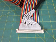 Ribbon Cable and Connectors FC50P 2.5" W Cable