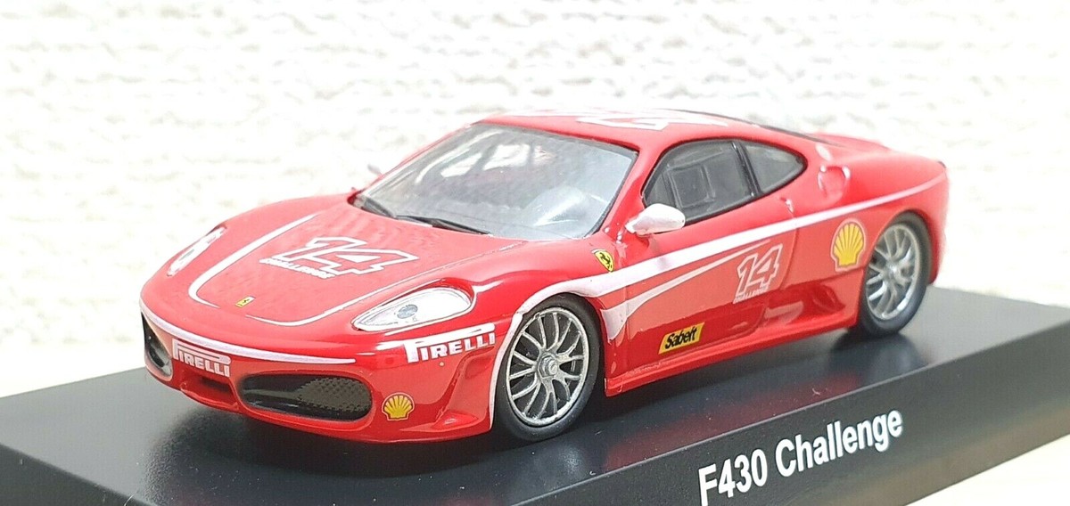 Kyosho 1/64 FERRARI F430 CHALLENGE #14 RED diecast car model | eBay