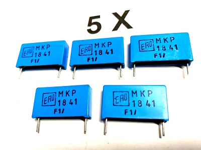 8200pF, 8,2nF, 1600V-, 650V~,10%, 100°, RM22,5, MKP1841,MKP184128220471, 5 Stück - Bild 1 von 4