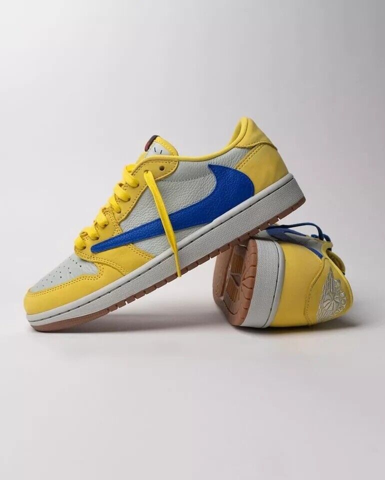 Travis Scott x Air Jordan 1 Low OG Canary Women'S DZ4137-700 Travis Scott x Air Jordan 1 Low OG Canary Women'S DZ4137-700