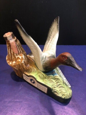 Vintage Jim Beam 1979 Ducks Unlimited Whiskey Bottle Canvasback | eBay