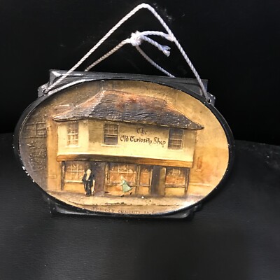 Ivorex Plaque of Dicken's Old Curiosity Shop - 2