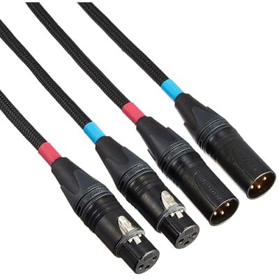 ACOUSTIC REVIVE XLR pc-tripple-c-fm 1m① ACOUSTIC REVIVE LINE1.0X-tripleC-FM XLR cable 1.0m Pair EMS w