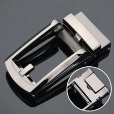 2 Pack Ratchet Belt Buckle Only for 1 1/4" Slide Belt Strap Buckle Adjustable