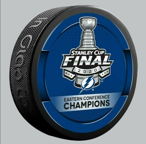 2020 Tampa Bay Lightning Five Puck 1st, 2nd, 3rd, Eastern Conf Champs and Finals - Bild 5 von 7