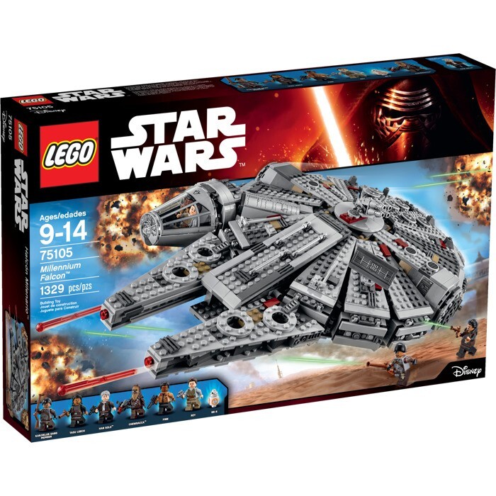 New Retired LEGO 75105 STAR WARS The Force Awakens Millennium