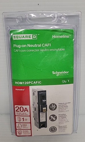 Square D HOM120PCAFIC Homeline Plug-On Neutro 20 Amp Monopolare - Foto 3