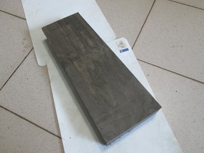 bog oak board (410x160x55mm) slab (morta wood) from 1270 to 5460 years /P-46
