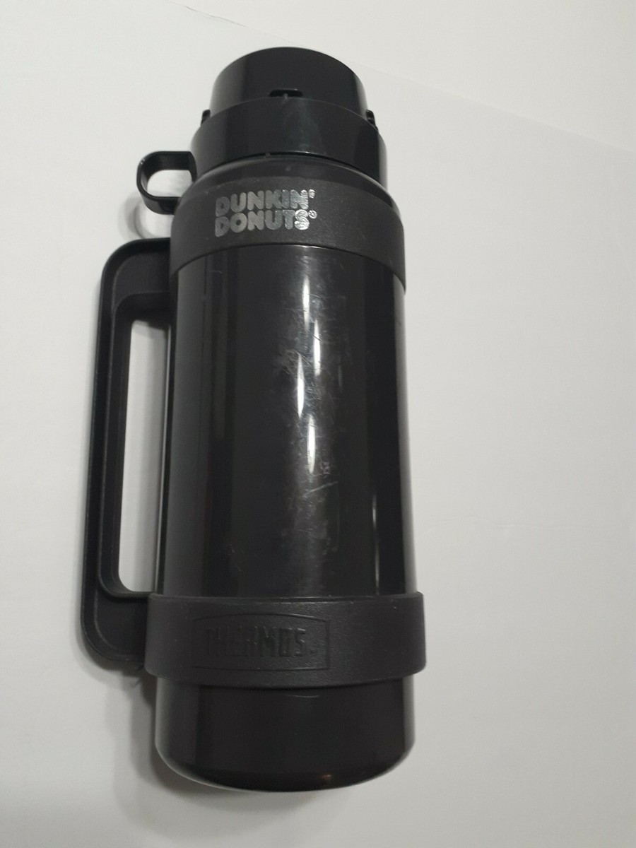 Dunkin' Donuts Coffee Thermos With Drinking Cup