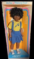 Rare Vintage 31- inch Annette Life Size EEGEE Walking Pretty Goldberger Doll