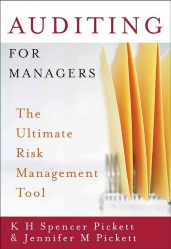 Auditing For Managers : The Ultimate Risk Management Tool, Paperback by Picke... - Afbeelding 1 van 1