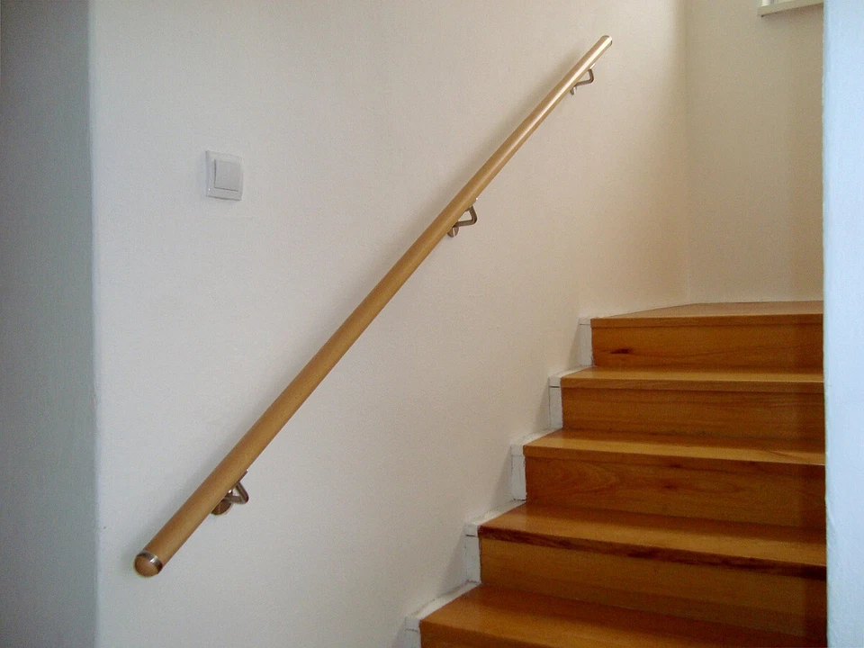 Supporto Corrimano Acciaio Inox da Parete Geländerhalter Tubo Scala - Immagine 2 di 3