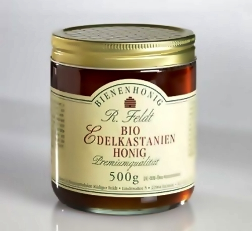 Bio Edelkastanienhonig Honig 100% Naturrein Brotaufstrich DE-ÖKO-006-image