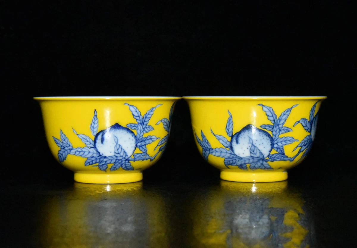 陶瓷中国风黄色| eBay