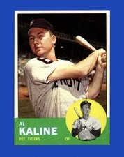 1963 Topps Set-Break # 25 Al Kaline NR-MINT *GMCARDS*