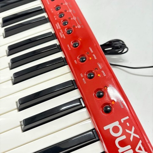 Roland AX-1 Red Keyboard Keytar MIDI Controller Musical Instrument 45-Key Used - Bild 8 von 20