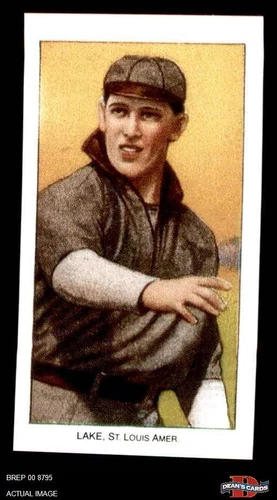 1909 T206 Reprint #273 Joe Lake No Ball In Hand Browns VARIATION 8 - NM/MT