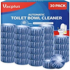 Vacplus Automatic Toilet Bowl Cleaner Tablets, Bathroom Toilet Tank Cleaner