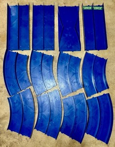 Vintage Bandai Super Hyper Racer 4WD Enduro 500 1989 Race Tracks Parts or Repair