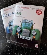 Morgan, The Essential Buyers Guide, Morgan 4/4, Morgan Plus 4 ,Two Books Perfect