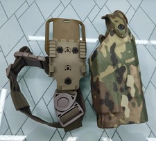 Tactical Holster Quick Release Carry w/Leg Thigh Strap for 1911/2011 X300/TLR-1