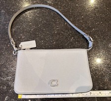 Coach Handbag Baby Blue Small and in perfect condition