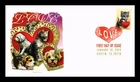 US COVER LOVE KITTEN IMPERFORATE FIRST DAY ISSUE PANDA CACHET