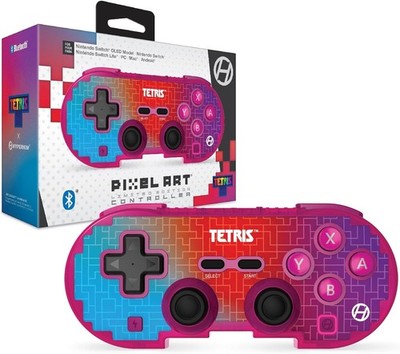 Hyperkin M01328TEHG Pixel Art Wireless Bluetooth Controller - Hyper Gradient