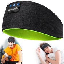 Sleep Headphones Bluetooth Headband, Headband Headphones Wireless Earphones B...