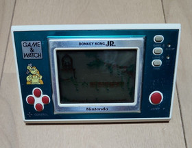 NINTENDO GAME AND & WATCH Donkey Kong Jr. New Wide 1982 Retro Game Green Japan