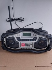 Porter Cable 20v Volt PCC771 Bluetooth AM/FM Jobsite Radio With Power Adapter