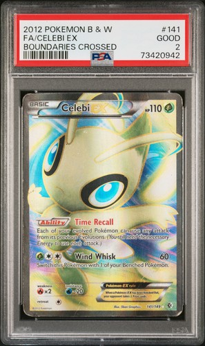 Celebi-EX graded PSA 2 for sale on eBay