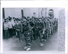 1962 Si Axzedin Algeria'S National Liberation Army Maintain Order War 8X10 Photo