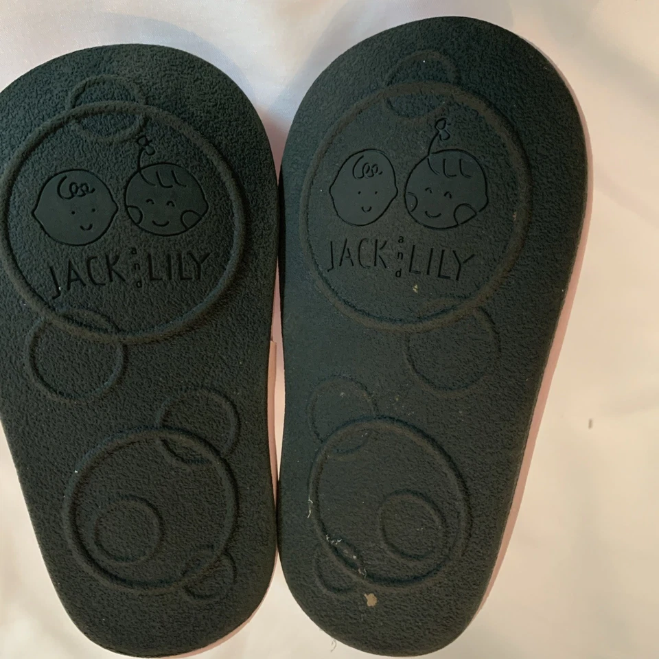 Jack and Lilly - Mis zapatos rosa talla 12-18 m suela suave zapatos de bebé Foto 3 de 4