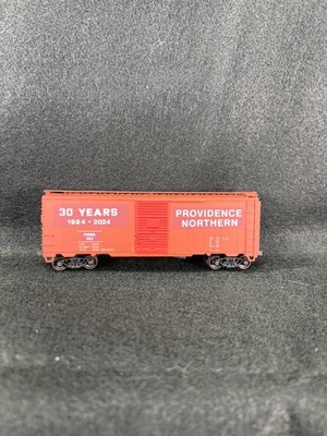 HO RED DOOR HAND PAINTED CUSTOM Anniversary 30 Year Club Car Providence Northern