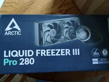 ARCTIC Liquid Freezer III Pro 280 Black PC Water Cooler AIO CPU Intel AMD