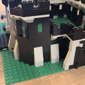 LEGO CASTLE BLACK MONARCH'S CASTLE 6085 VINTAGE 100% COMPLETE W/ MANUAL 
