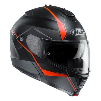 Modular Helm IS-MAX II Orange, Schwarz Mine Mc7sf